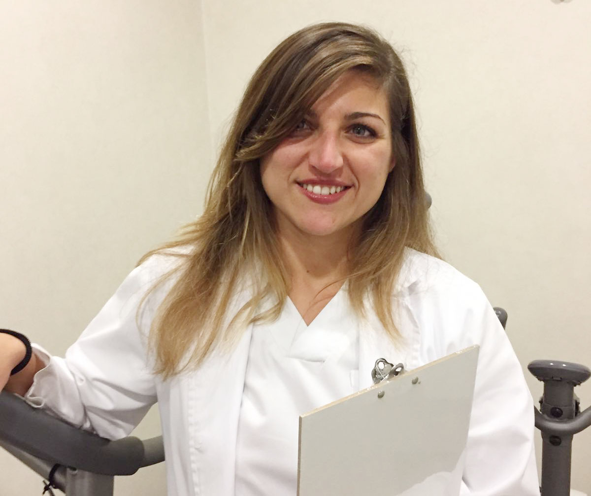 Elena Miralles, fisioterapeuta en Castellón